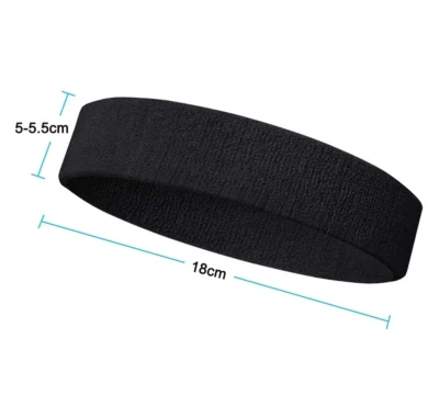 Sweatbands Headbands for Men & Women - Sweat Band Moisture (3 Pack)