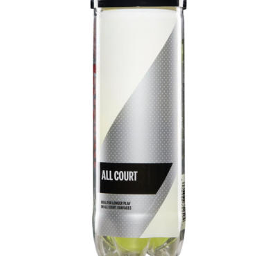 Titanium All Court Tennis Balls, 3 Ball Can